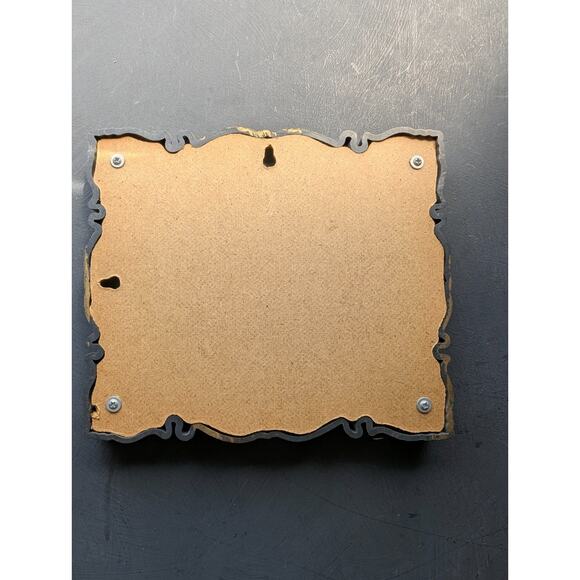 Vintage Ornate Gold Mirror, vertical or horizonal Maximalist Hollywood Regency - Picture 4 of 5